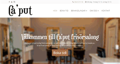 Desktop Screenshot of caput.nu